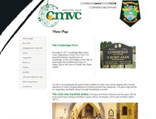 Tablet Screenshot of cmvc.org.uk